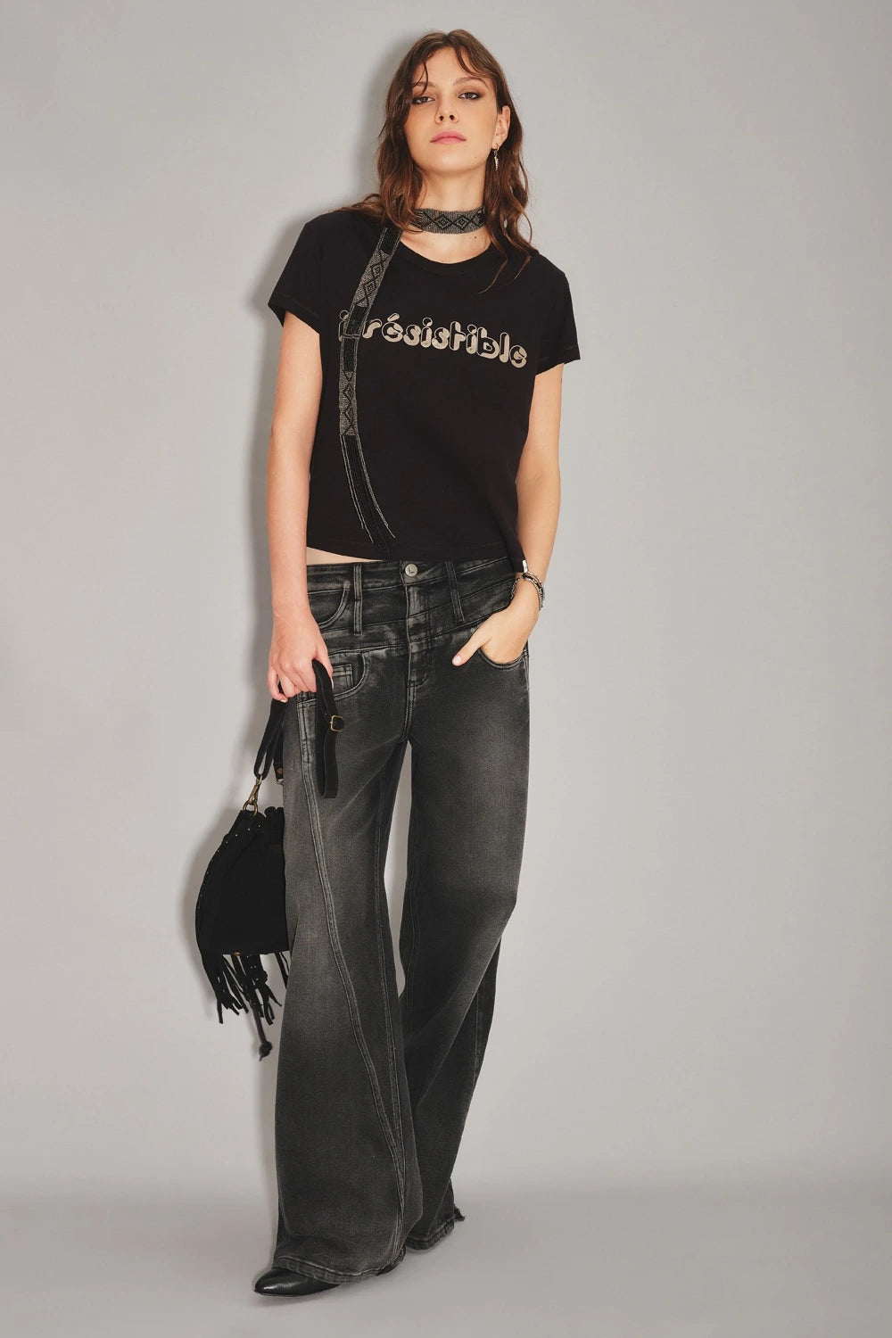 JEAN TOMBOY BLACK