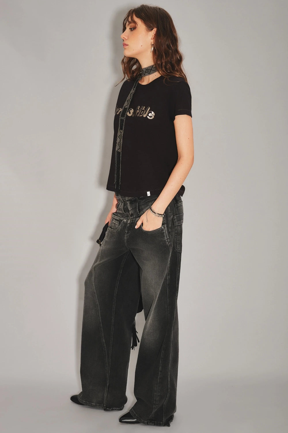 JEAN TOMBOY BLACK
