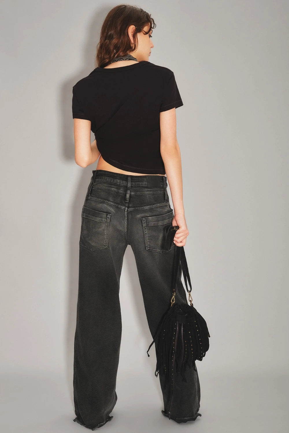 JEAN TOMBOY BLACK