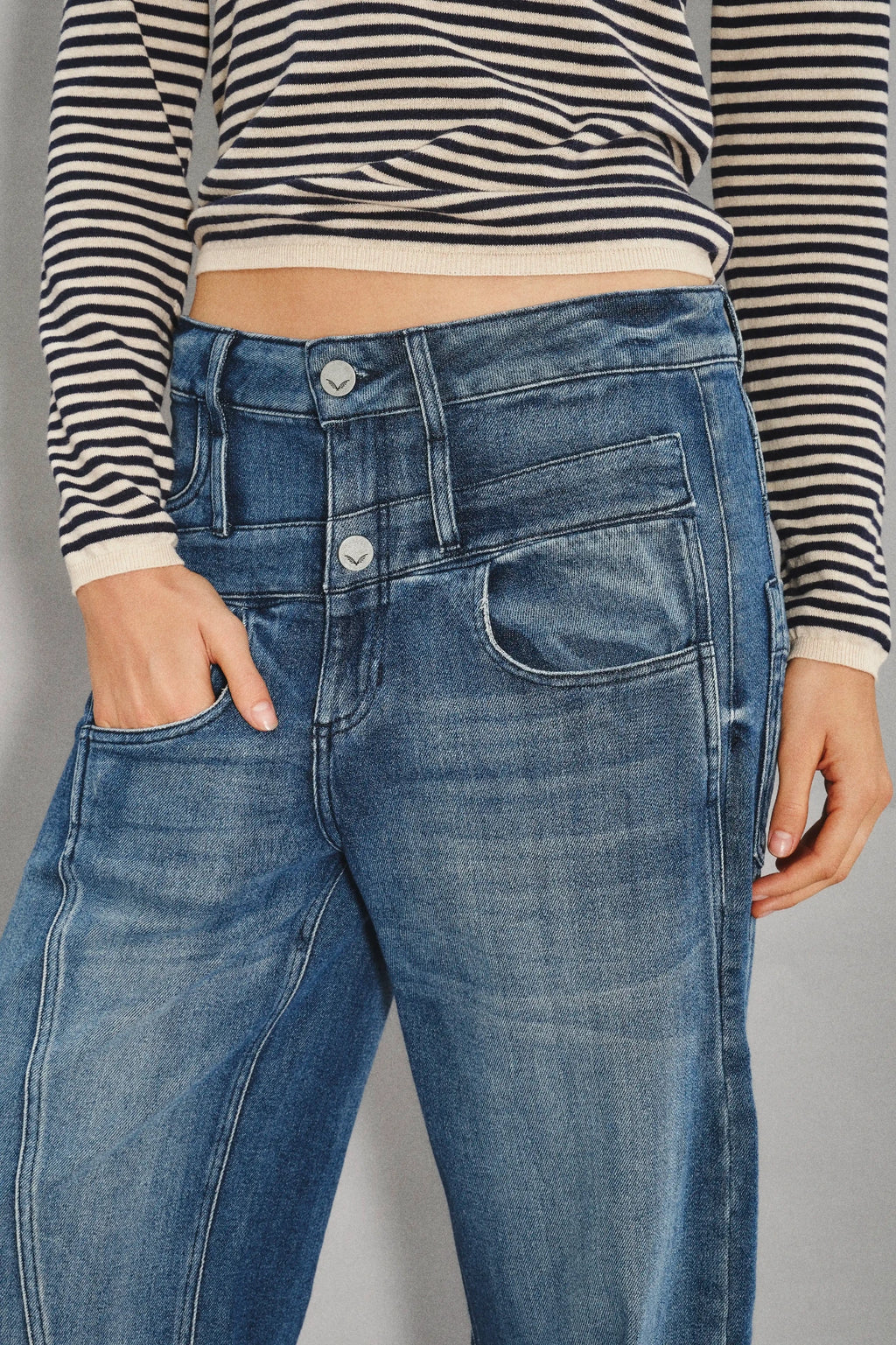 JEAN TOMBOY BLUE