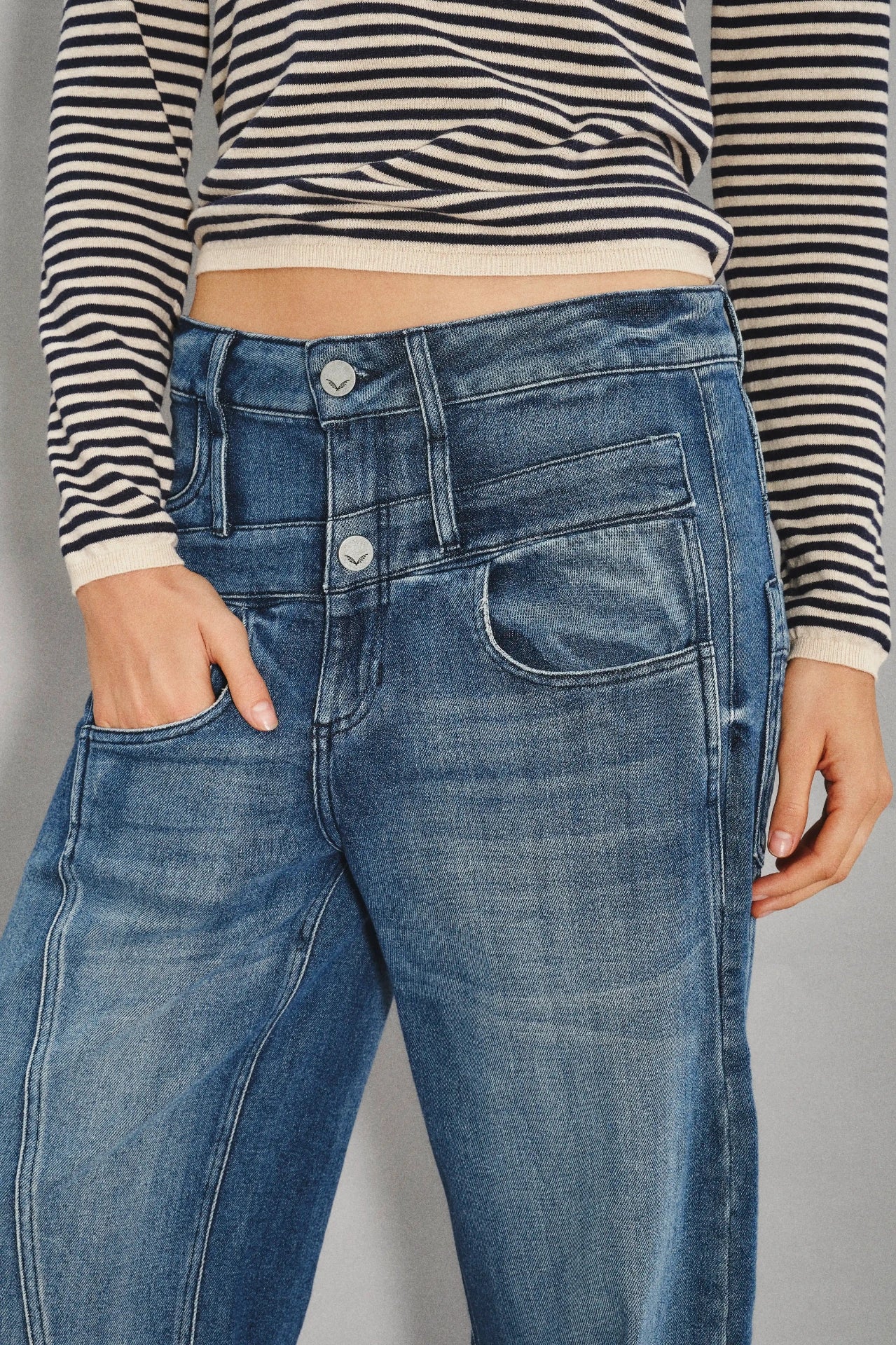 JEAN TOMBOY BLUE