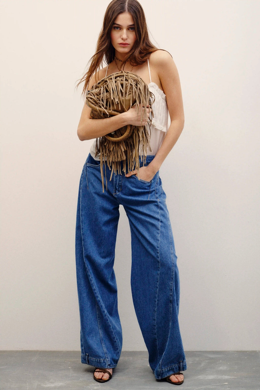 jean trash blue