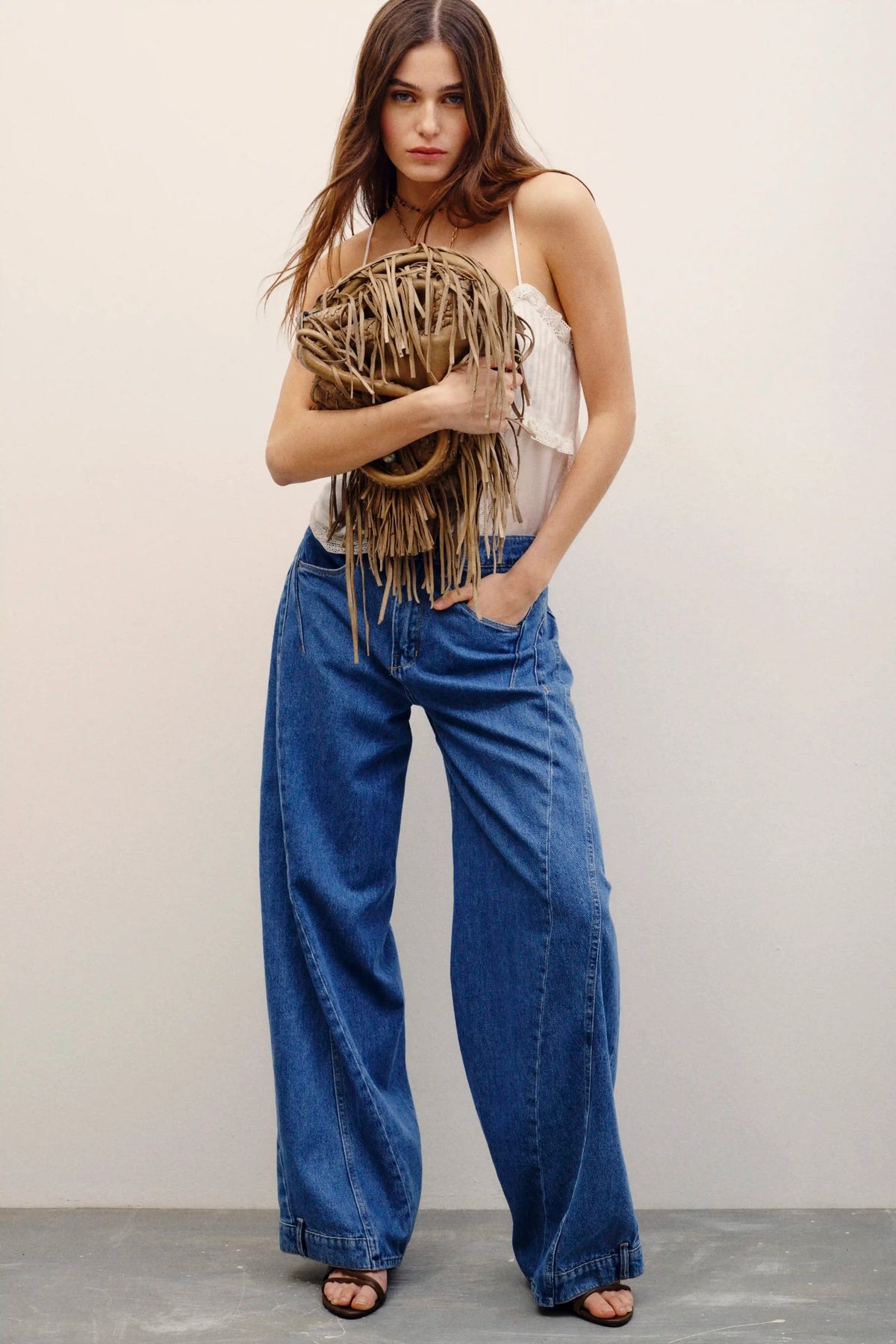 jean trash blue