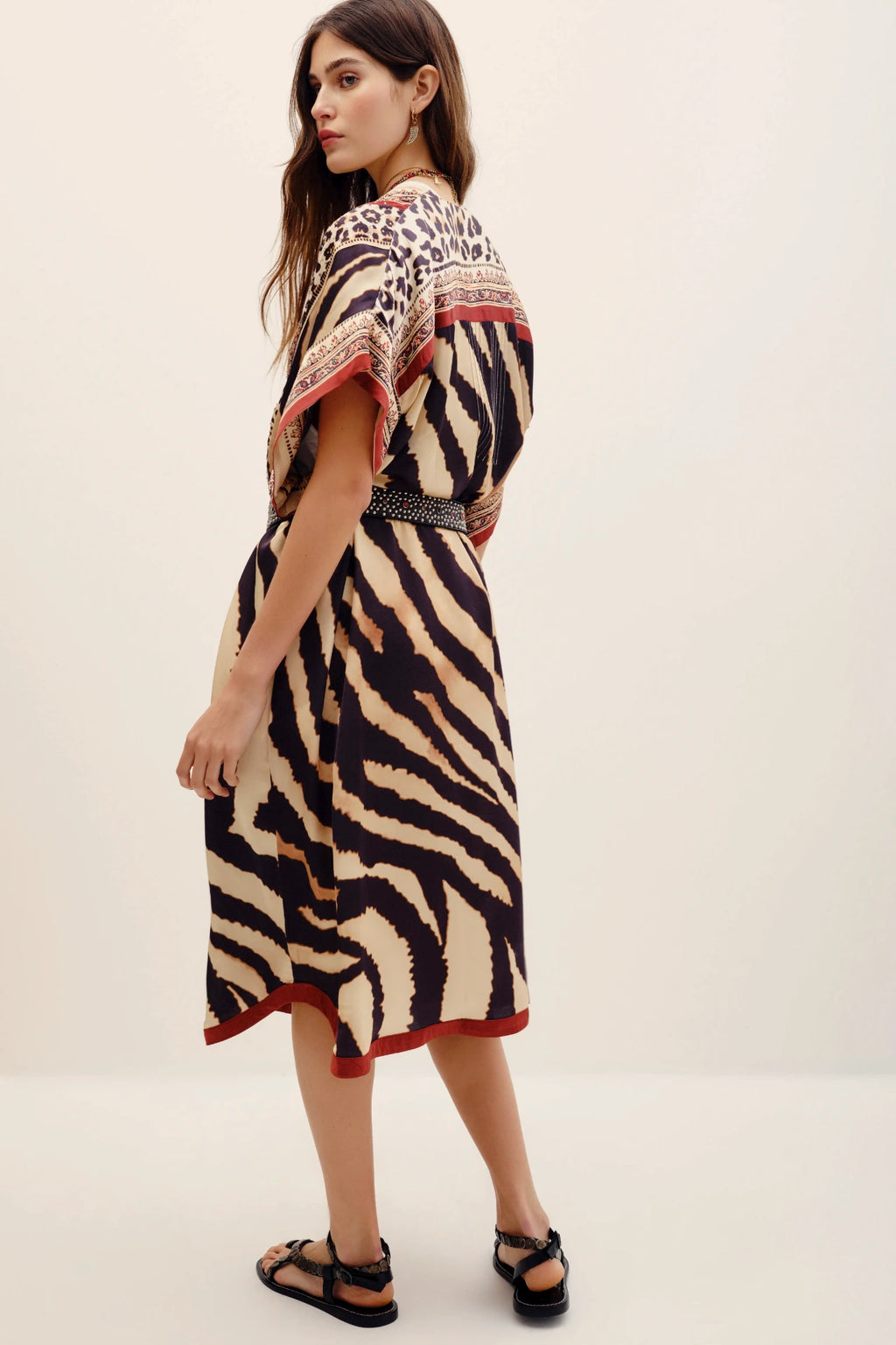kimono long safari