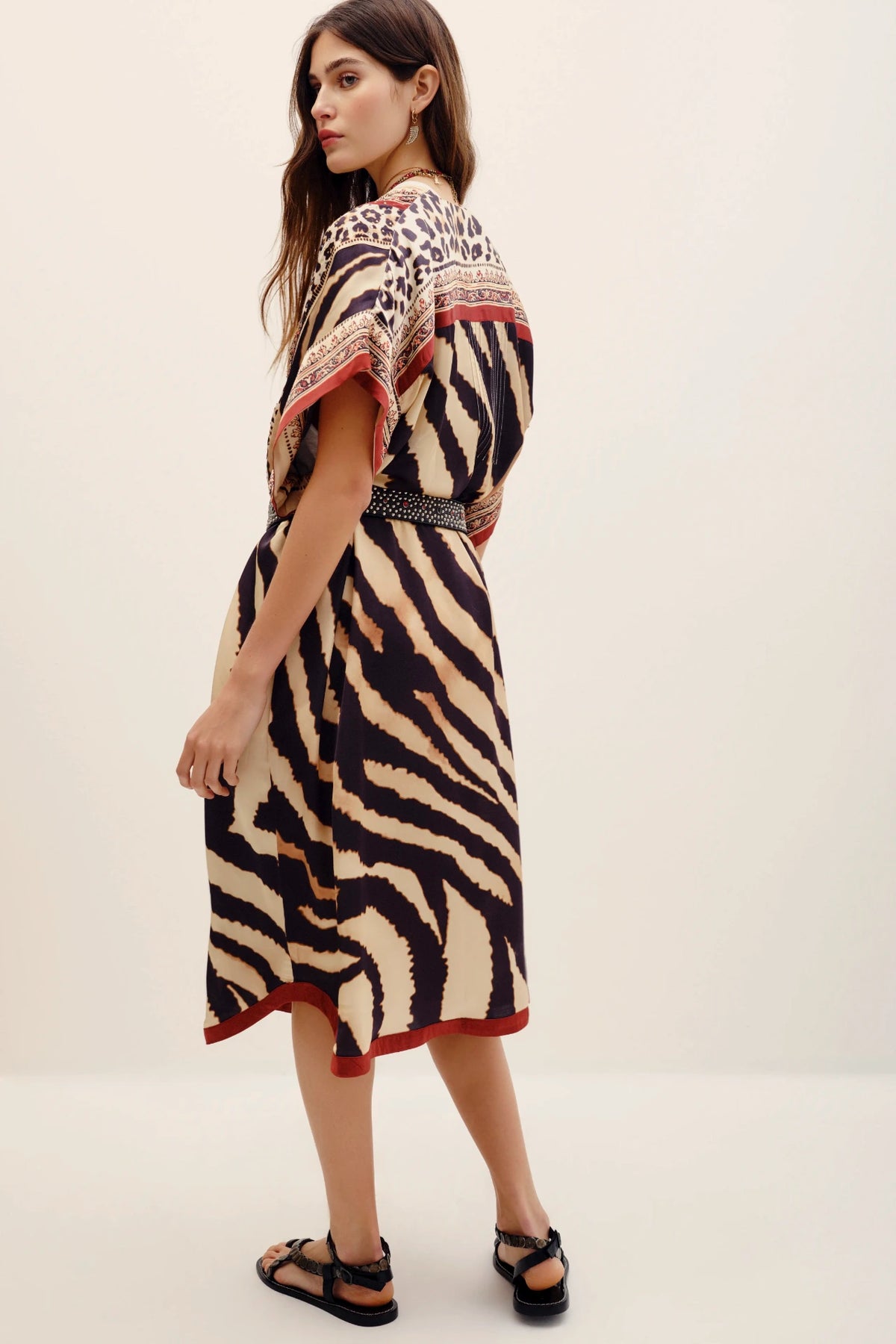 kimono long safari