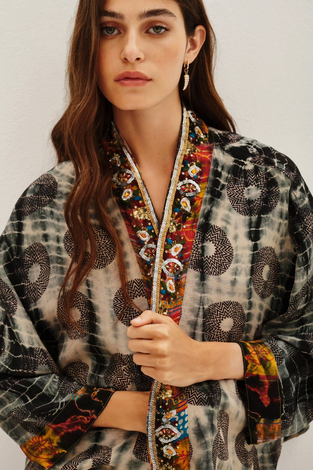 KIMONO SAREE HEATHER