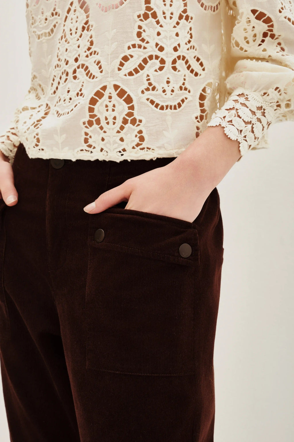 PANTALON CARGO CORDEROY