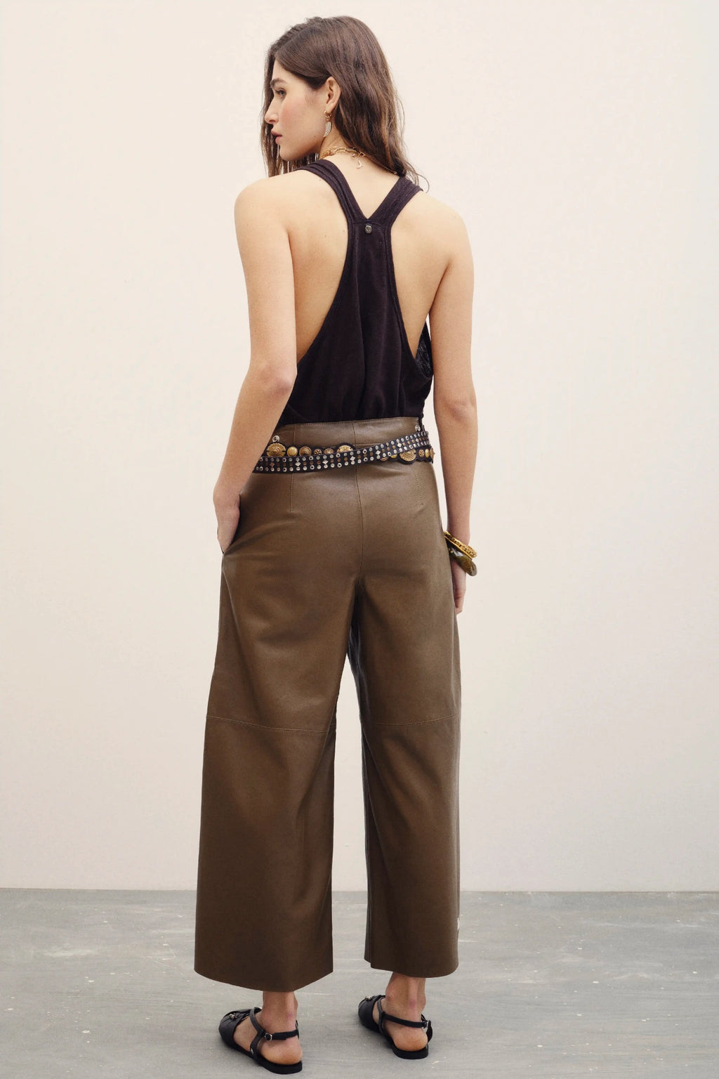 pantalon osaka new cuero