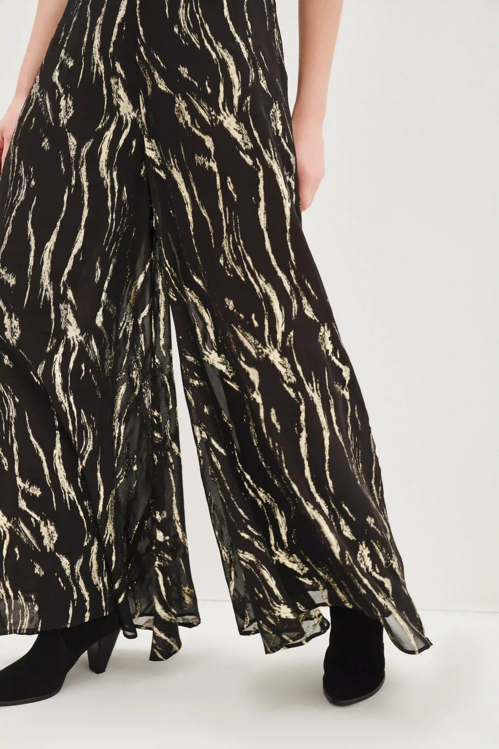 PANTALON PIERRE CEBRA LUREX