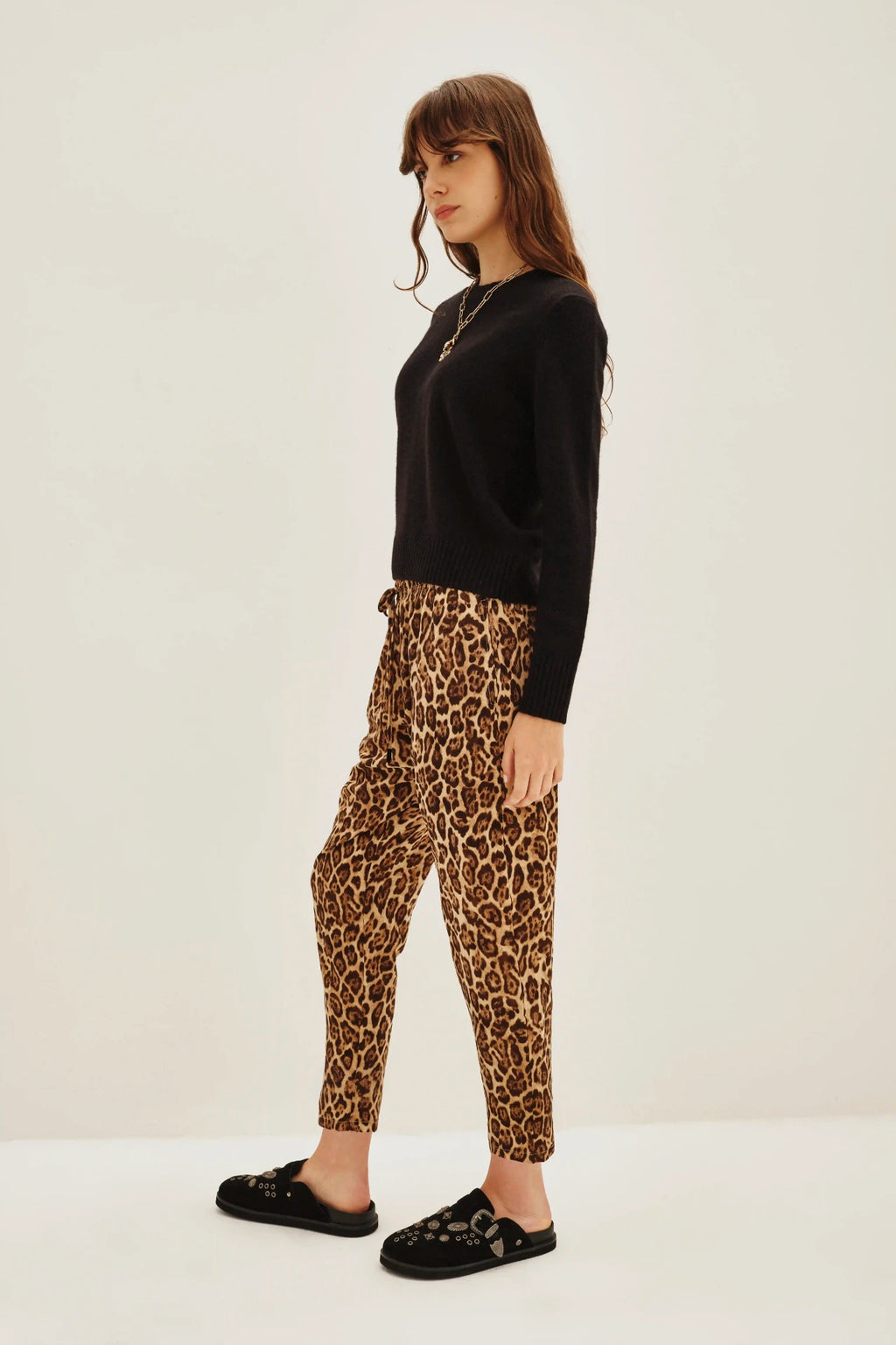 PANTALON PORTER LEOPARD