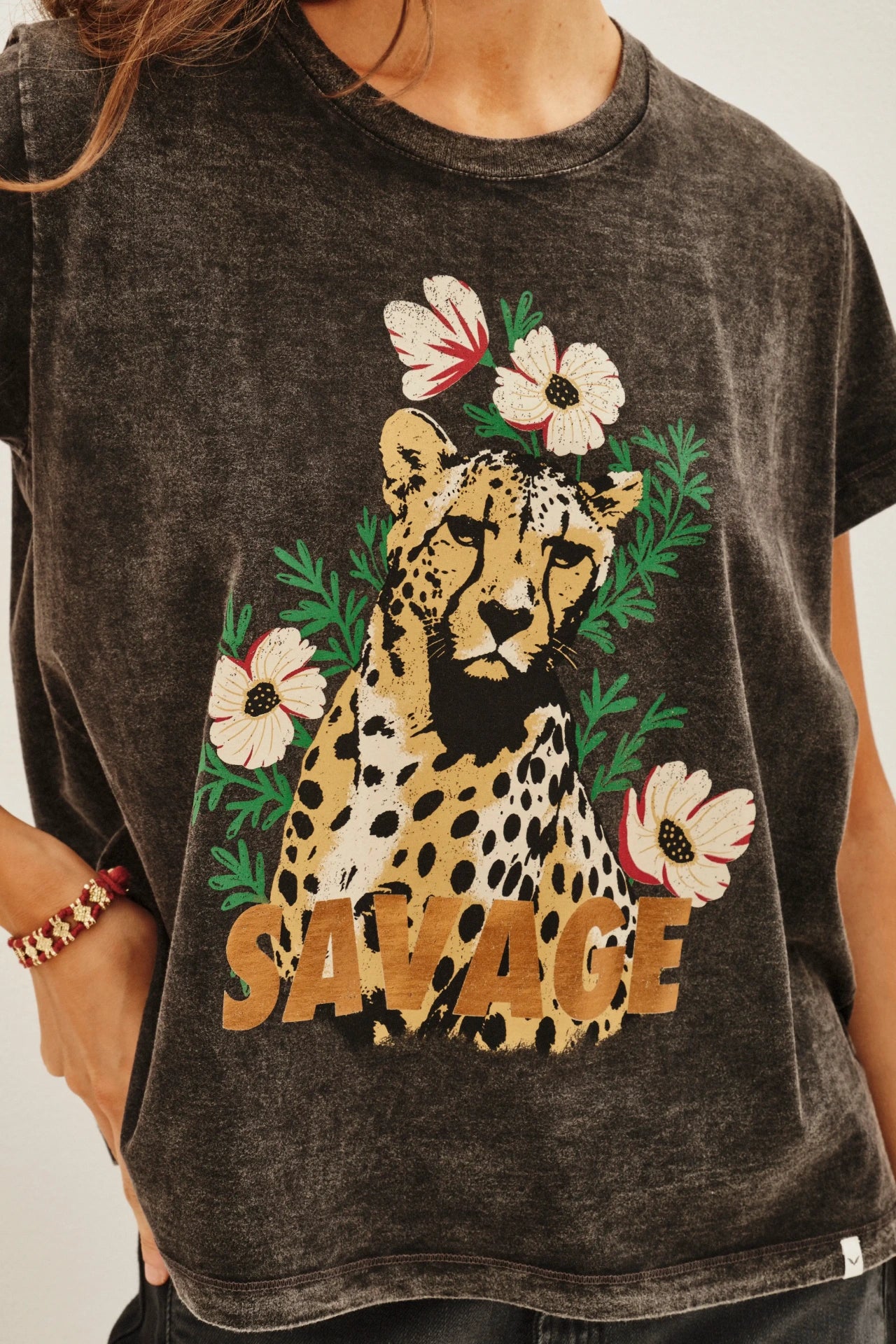 REMERA ANIMAL BOUQUET