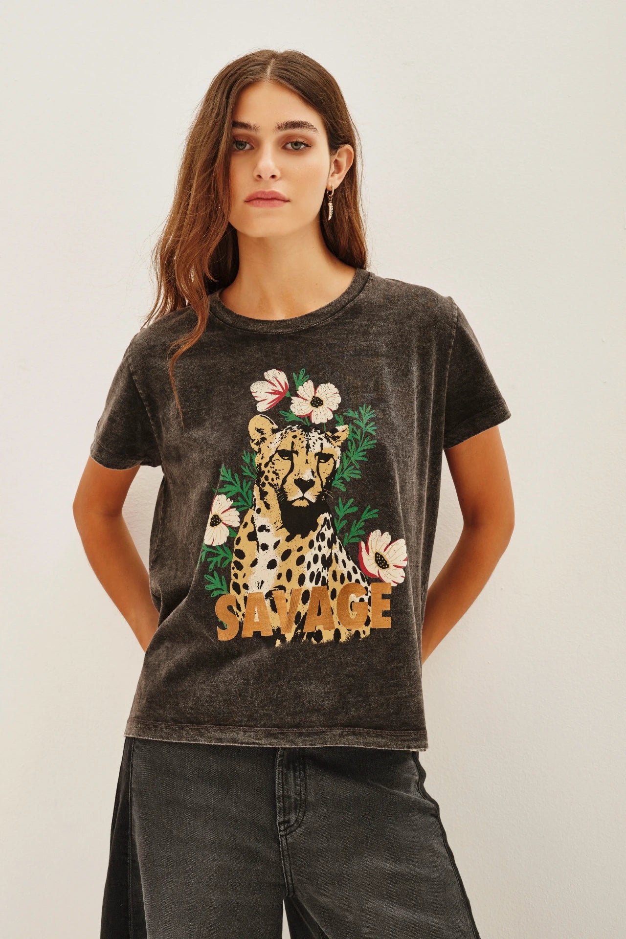 REMERA ANIMAL BOUQUET