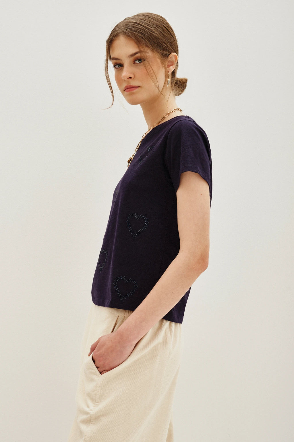 REMERA BABY HEARTS