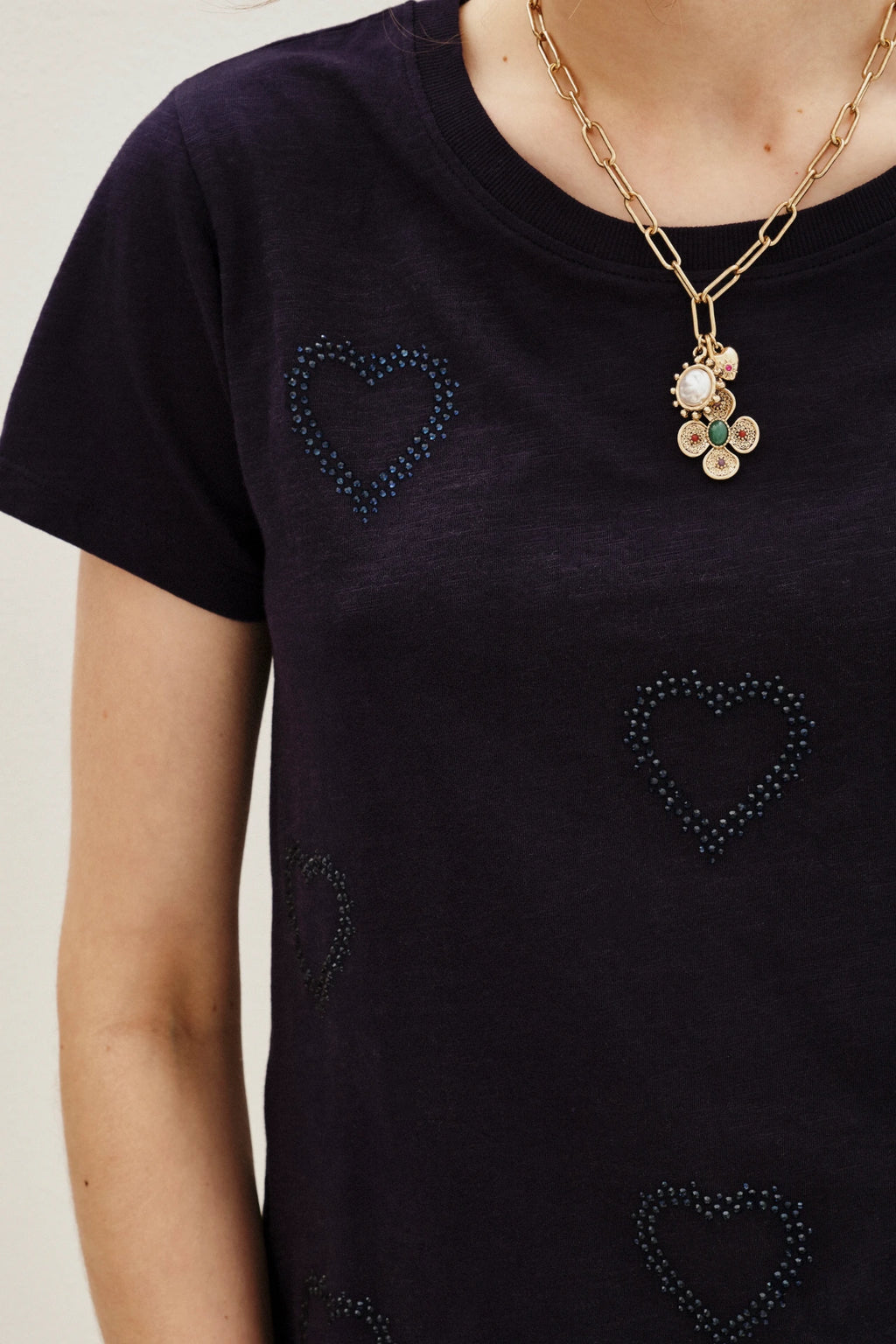 REMERA BABY HEARTS