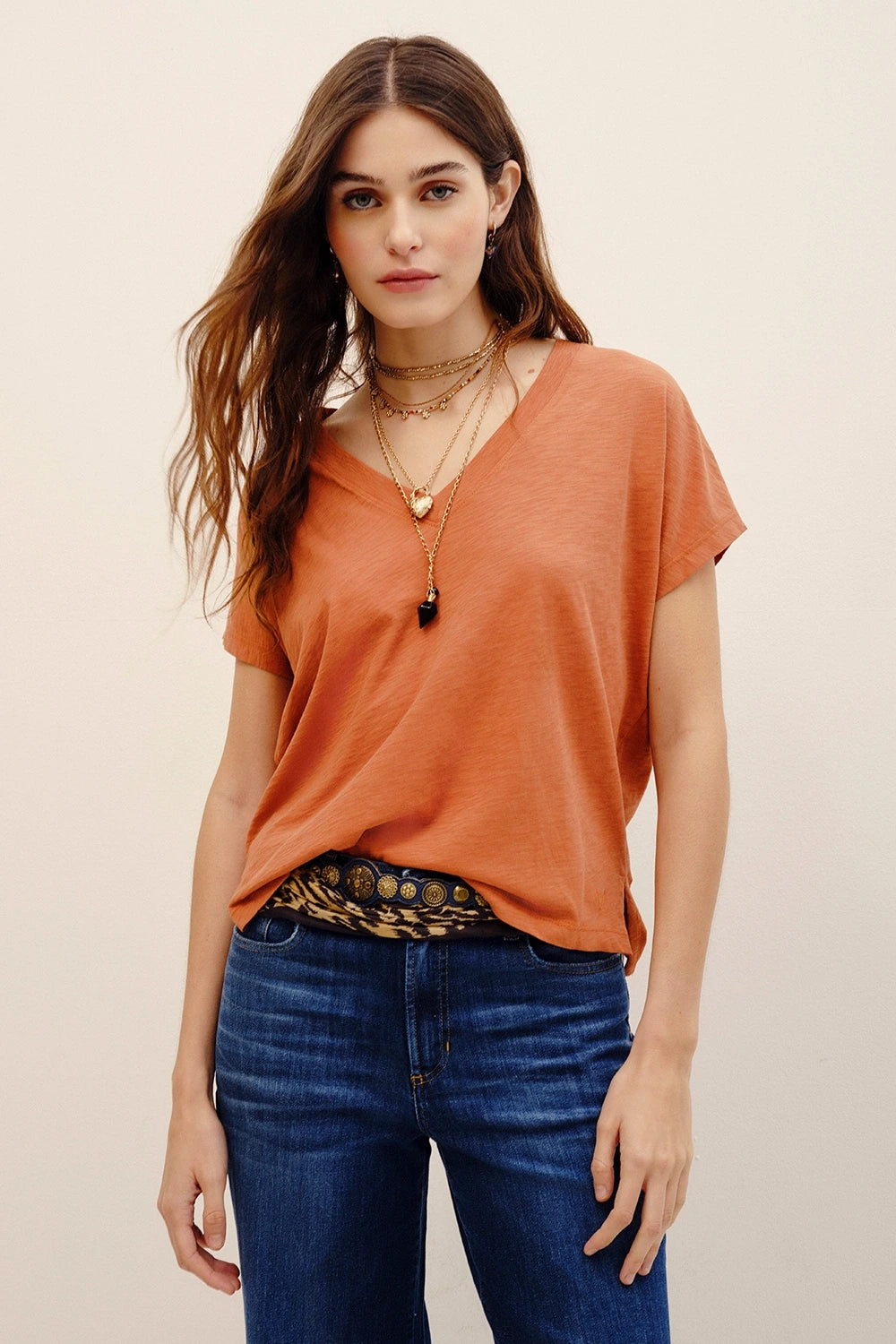 remera claire flame