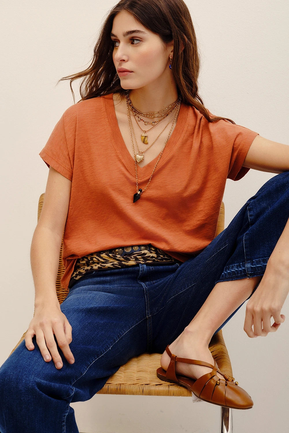 remera claire flame