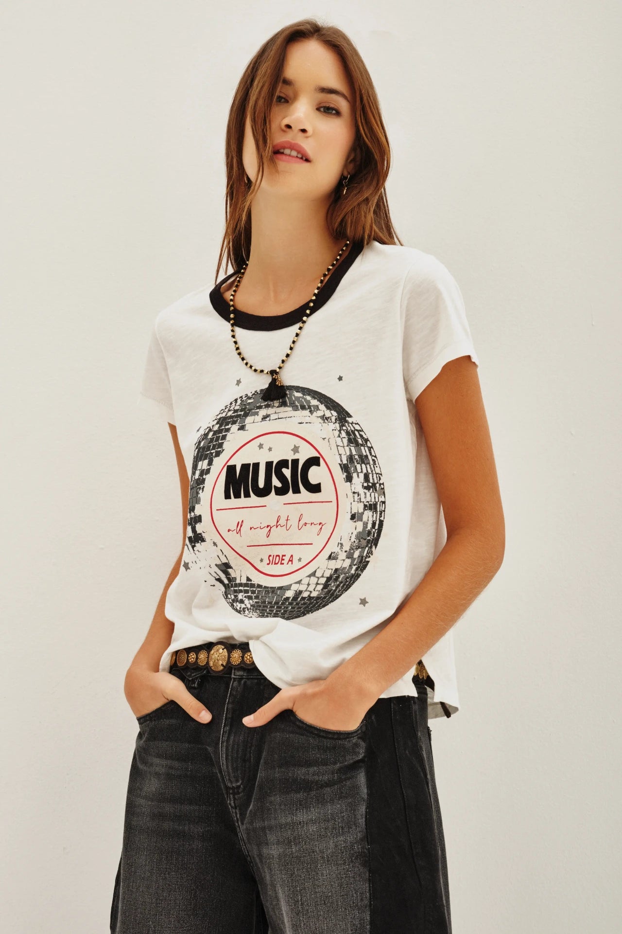 REMERA DISCO MUSIC