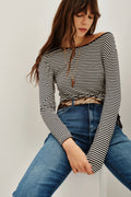 REMERA GINNA STRIPED