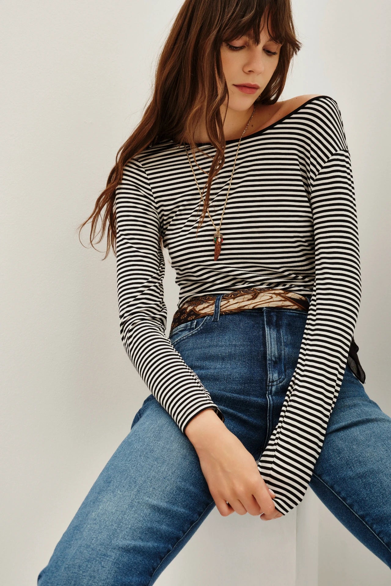 REMERA GINNA STRIPED