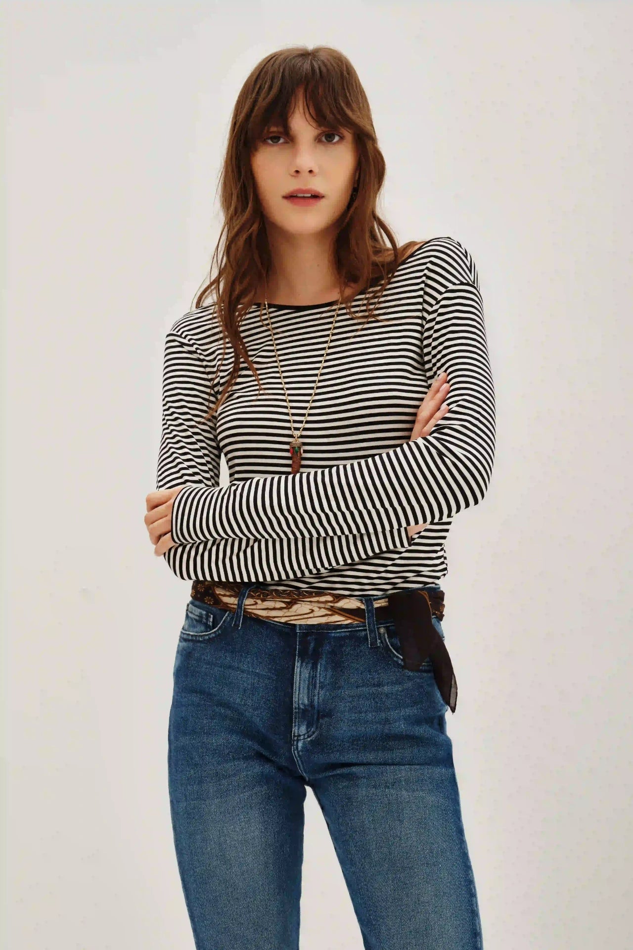 REMERA GINNA STRIPED