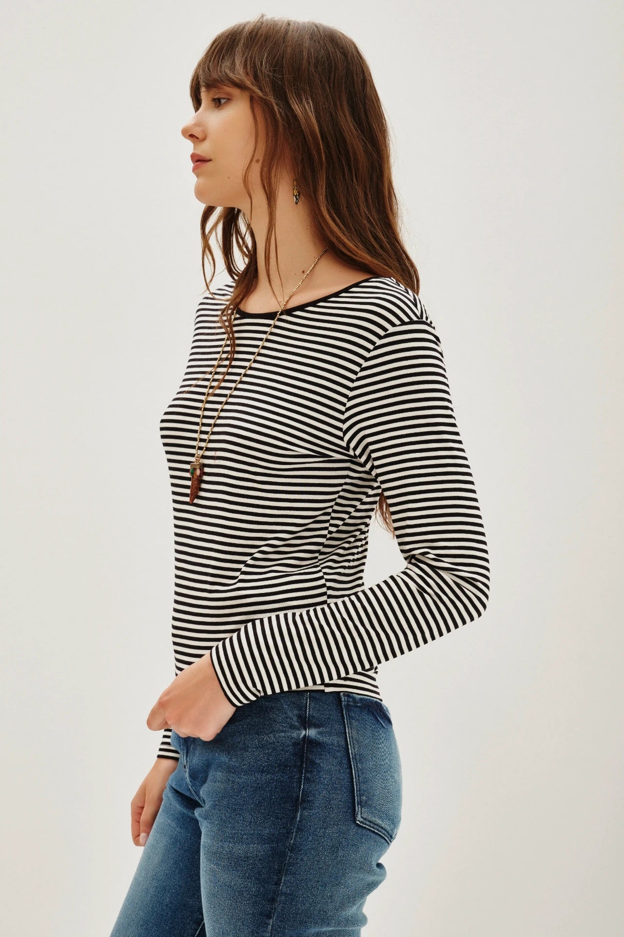 REMERA GINNA STRIPED