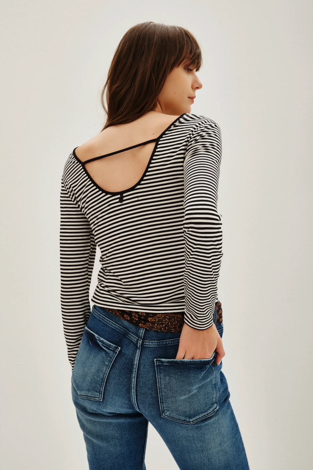 REMERA GINNA STRIPED
