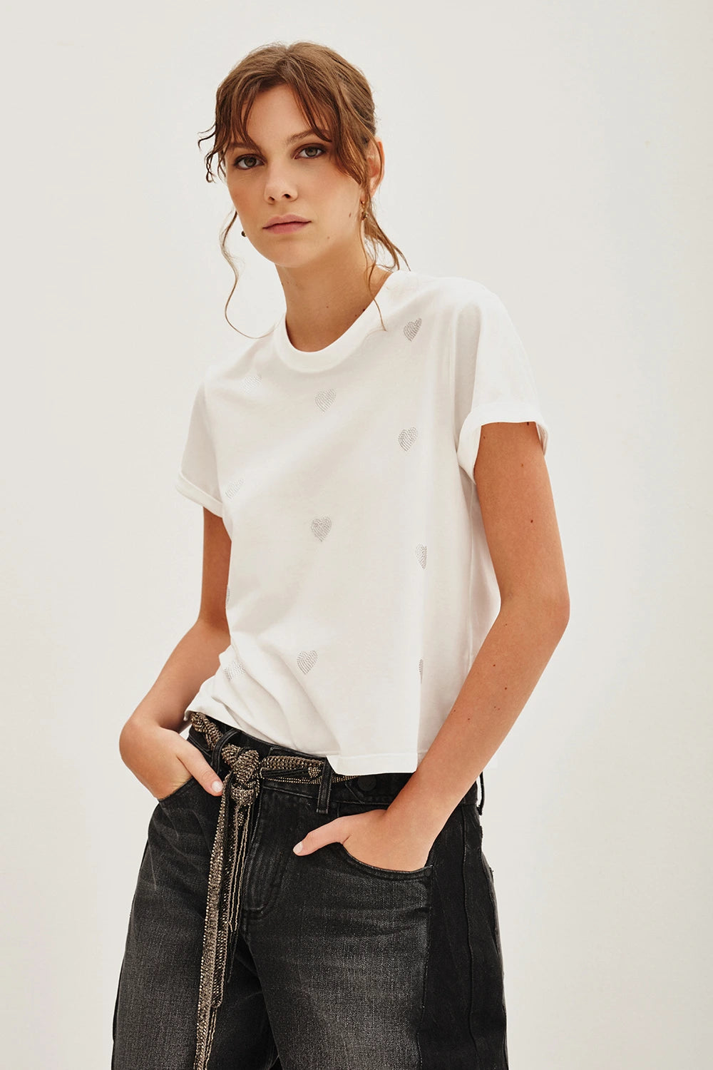 REMERA GLOW CUORE