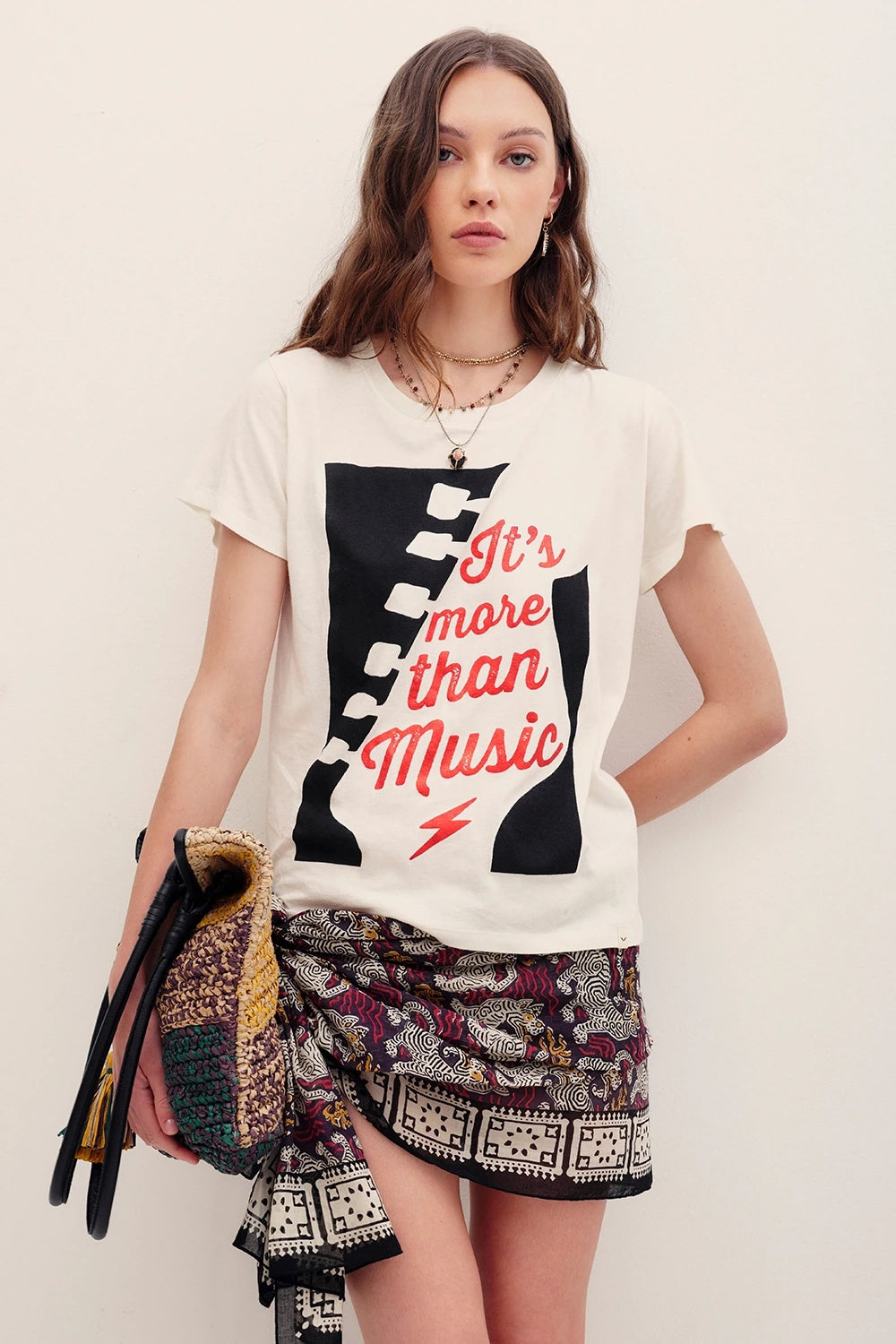 remera guitar rock