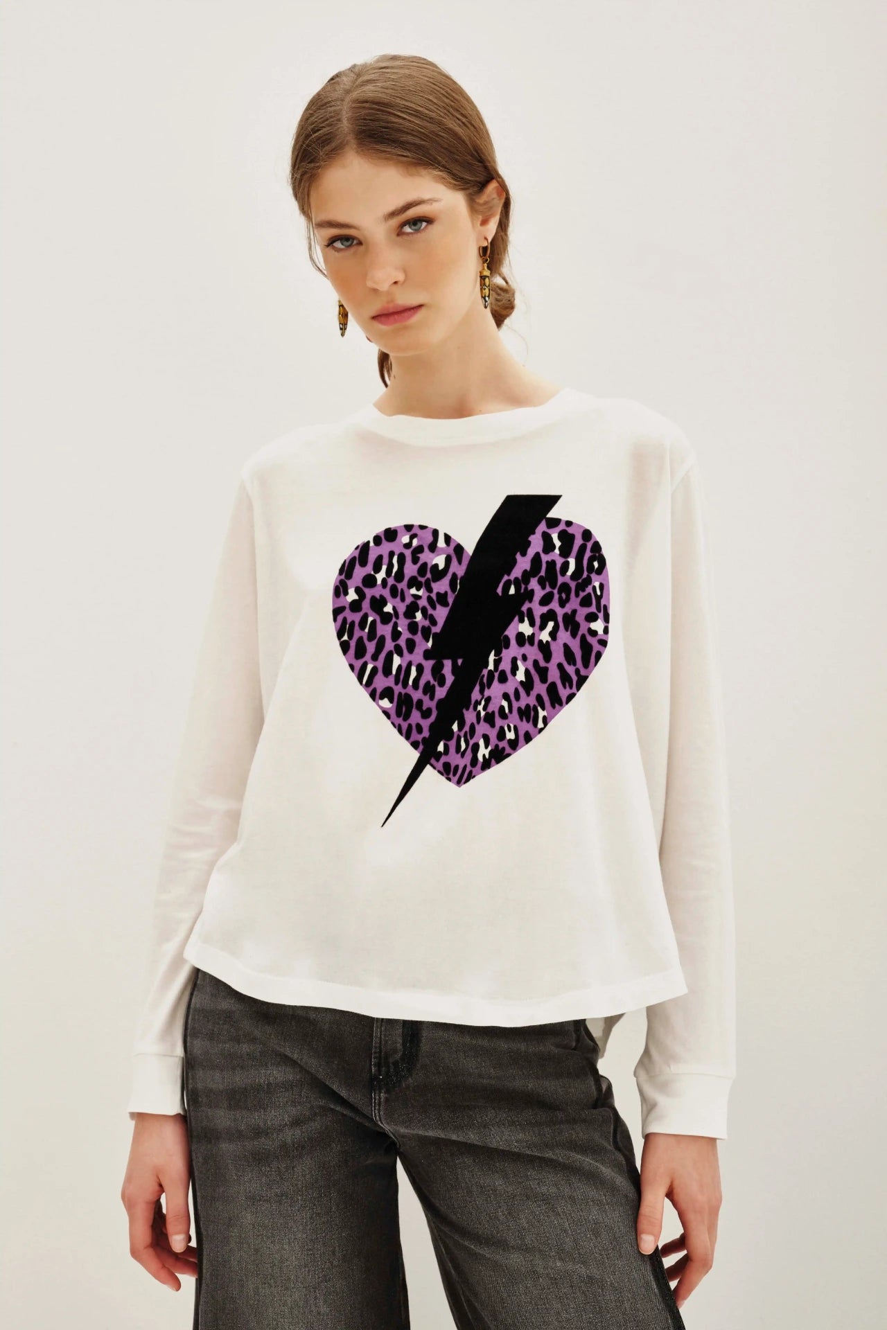REMERA HEART ANIMAL