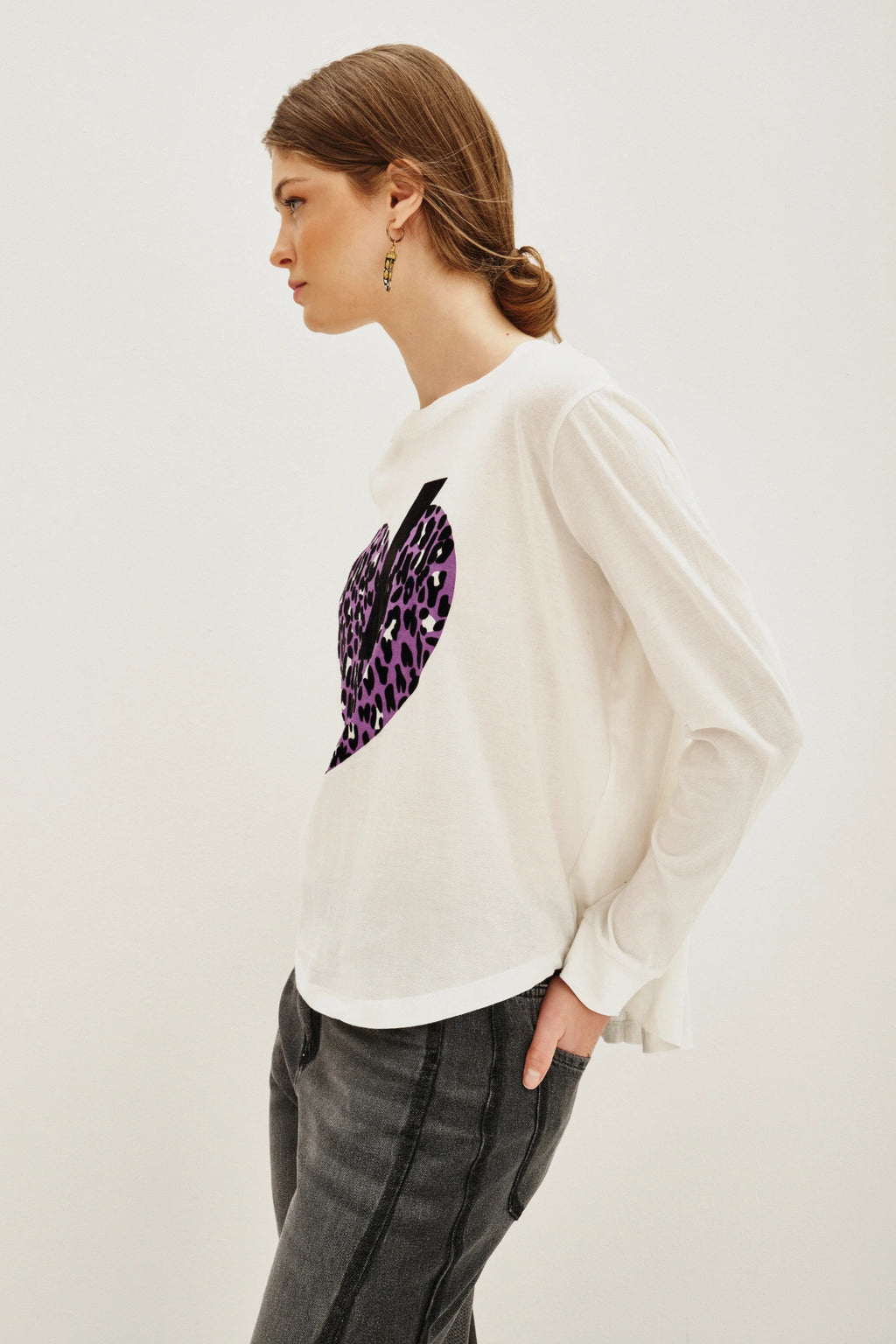 REMERA HEART ANIMAL