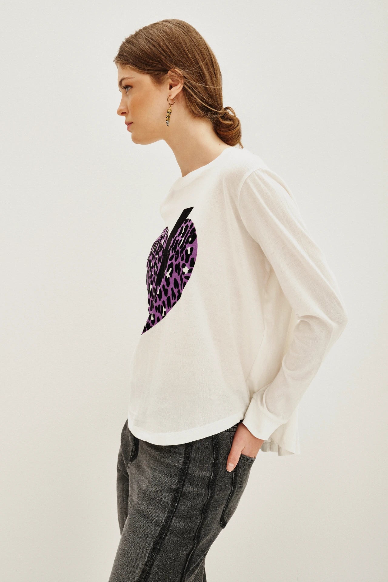 REMERA HEART ANIMAL