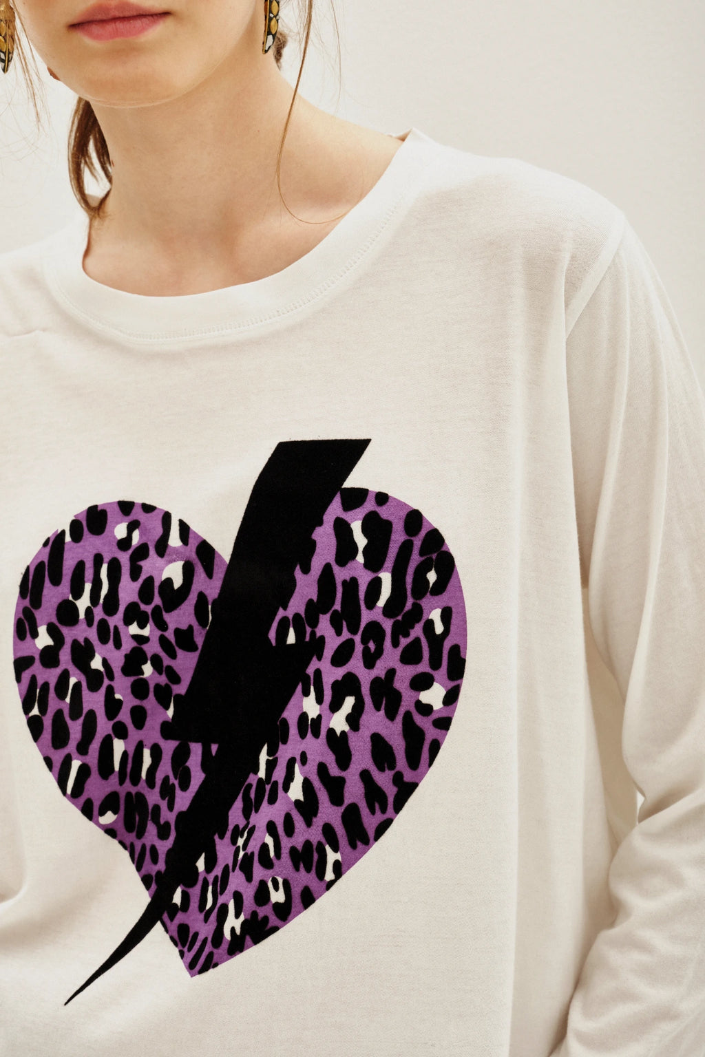 REMERA HEART ANIMAL