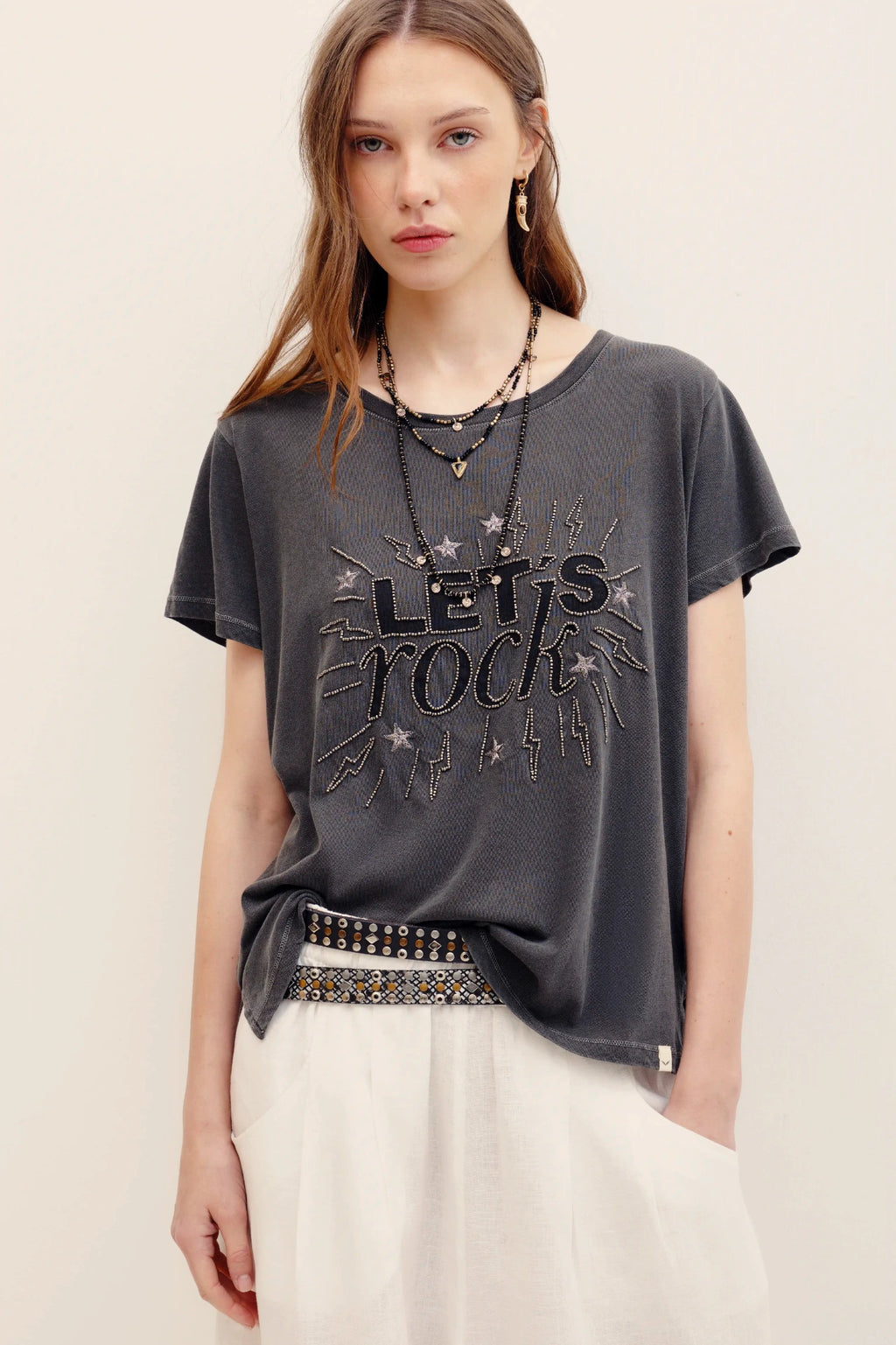 remera let´s rock