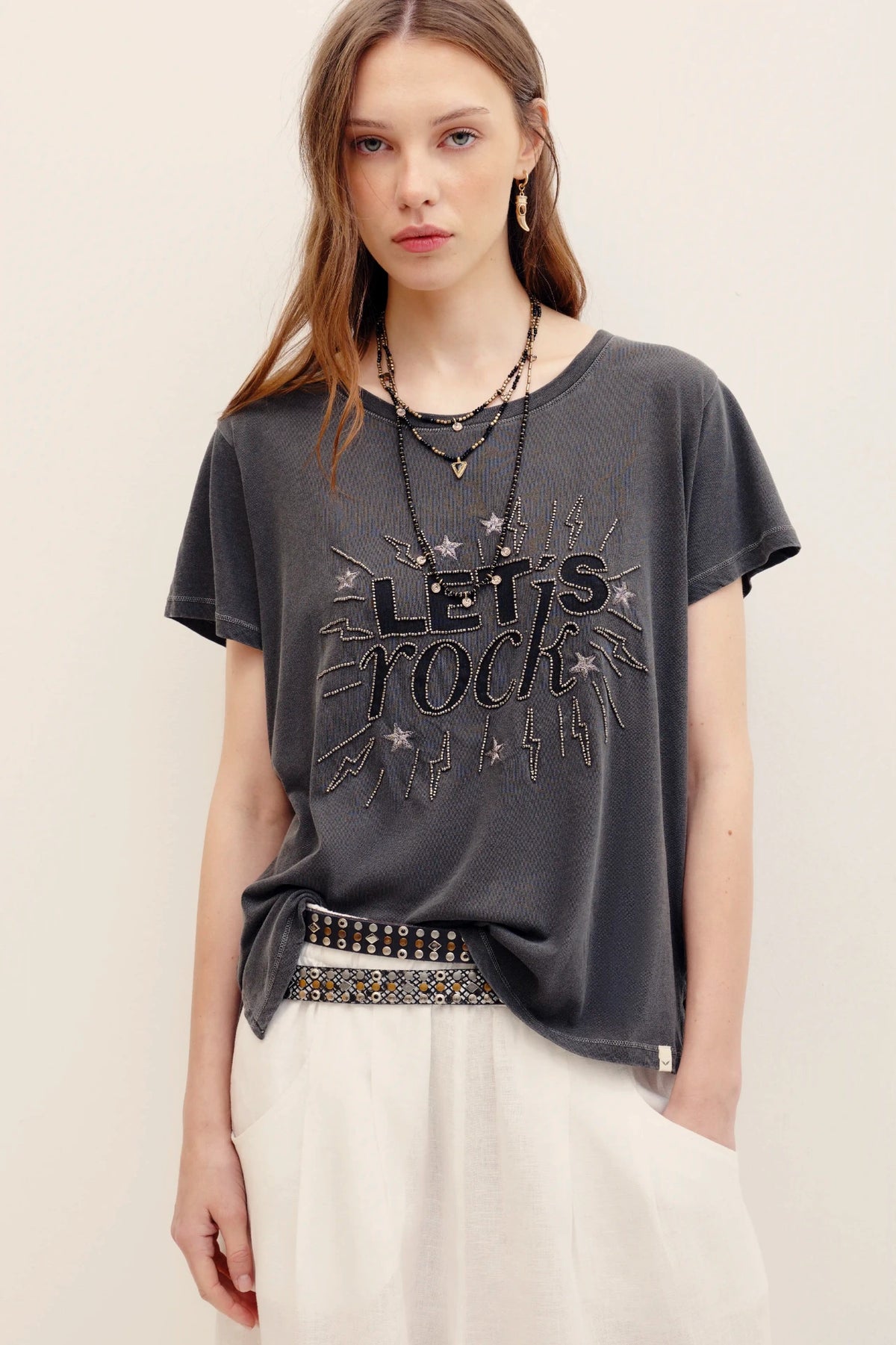 remera let´s rock
