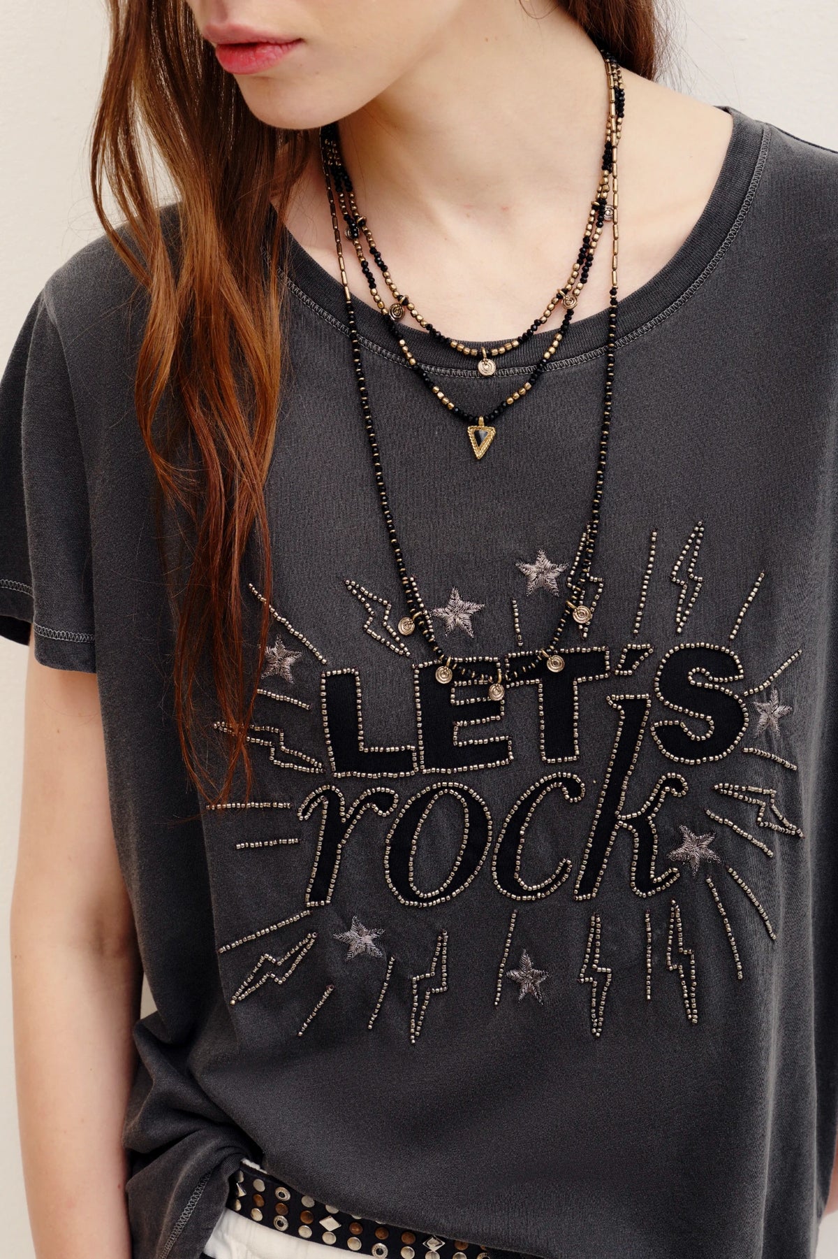 remera let´s rock