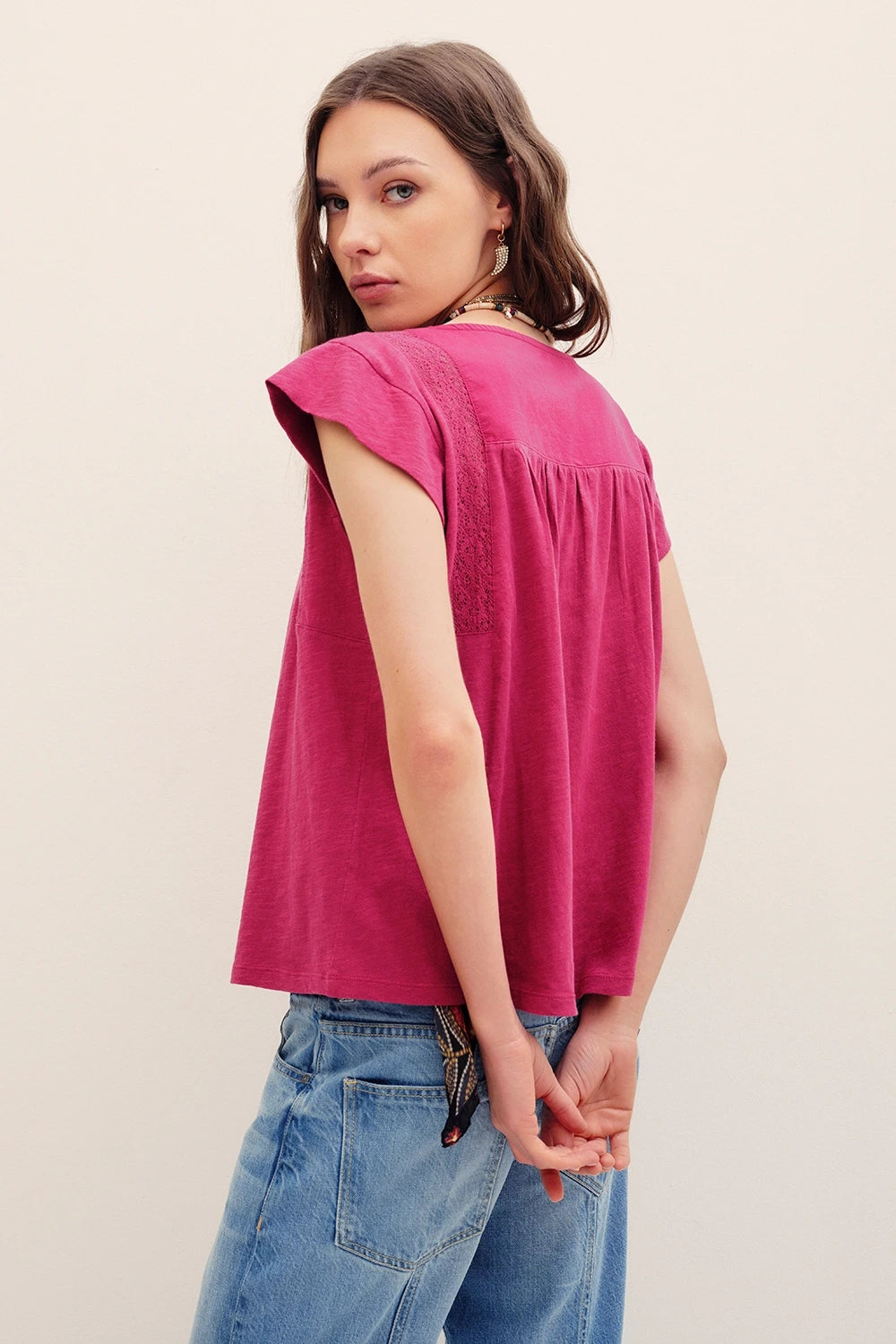 remera orchid lace