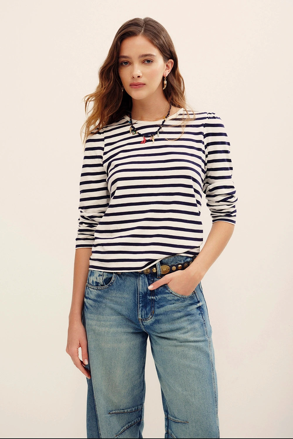 remera stripes balloon
