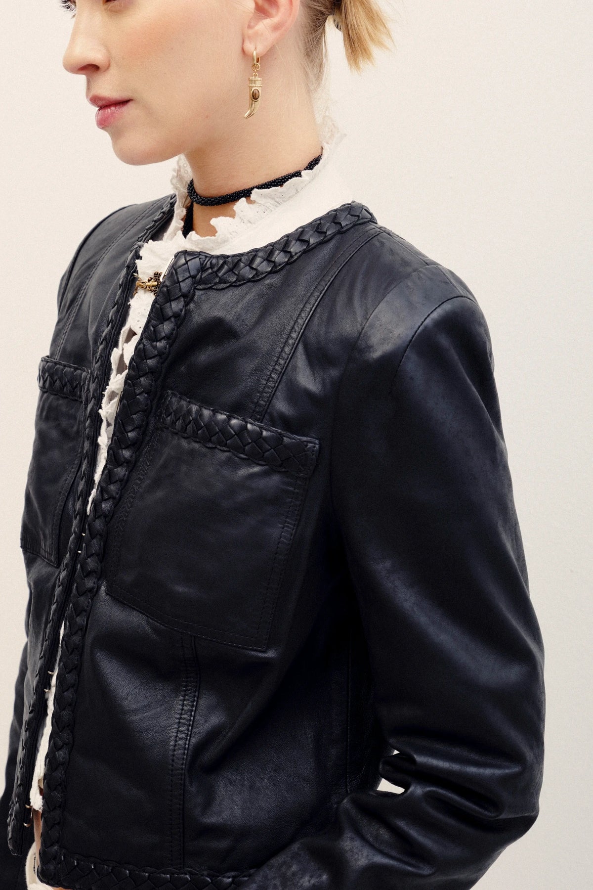 saco braids cuero