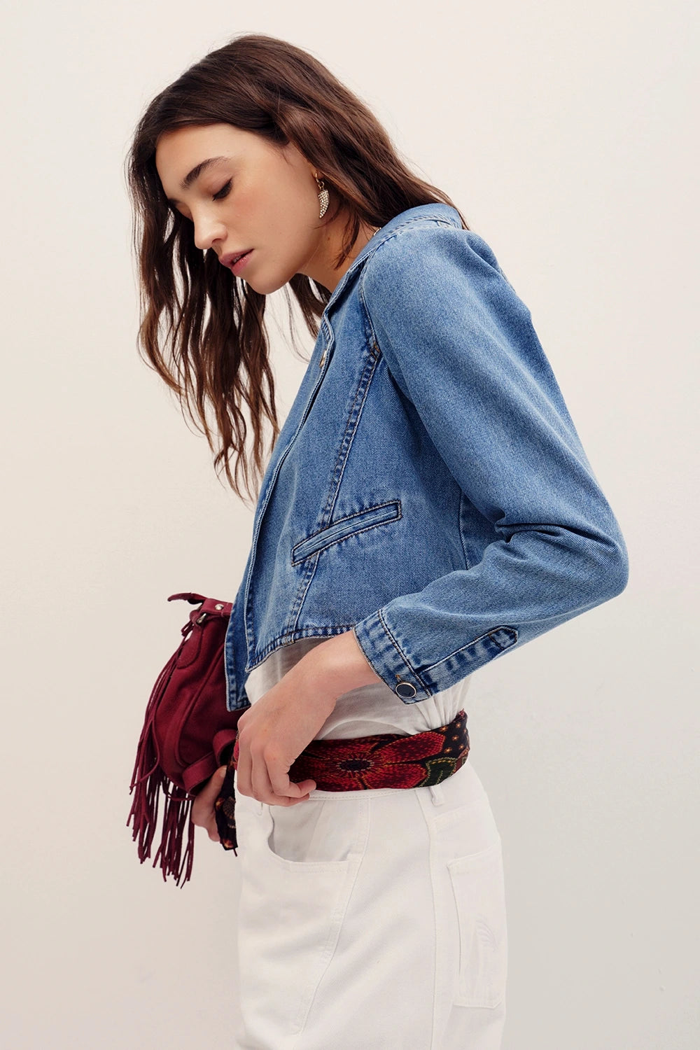 saco denim blulish
