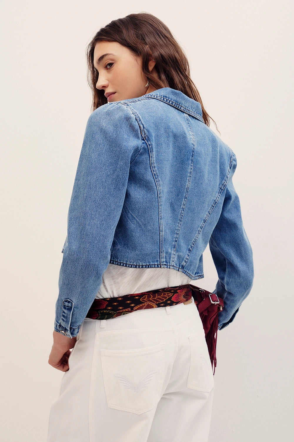 saco denim blulish
