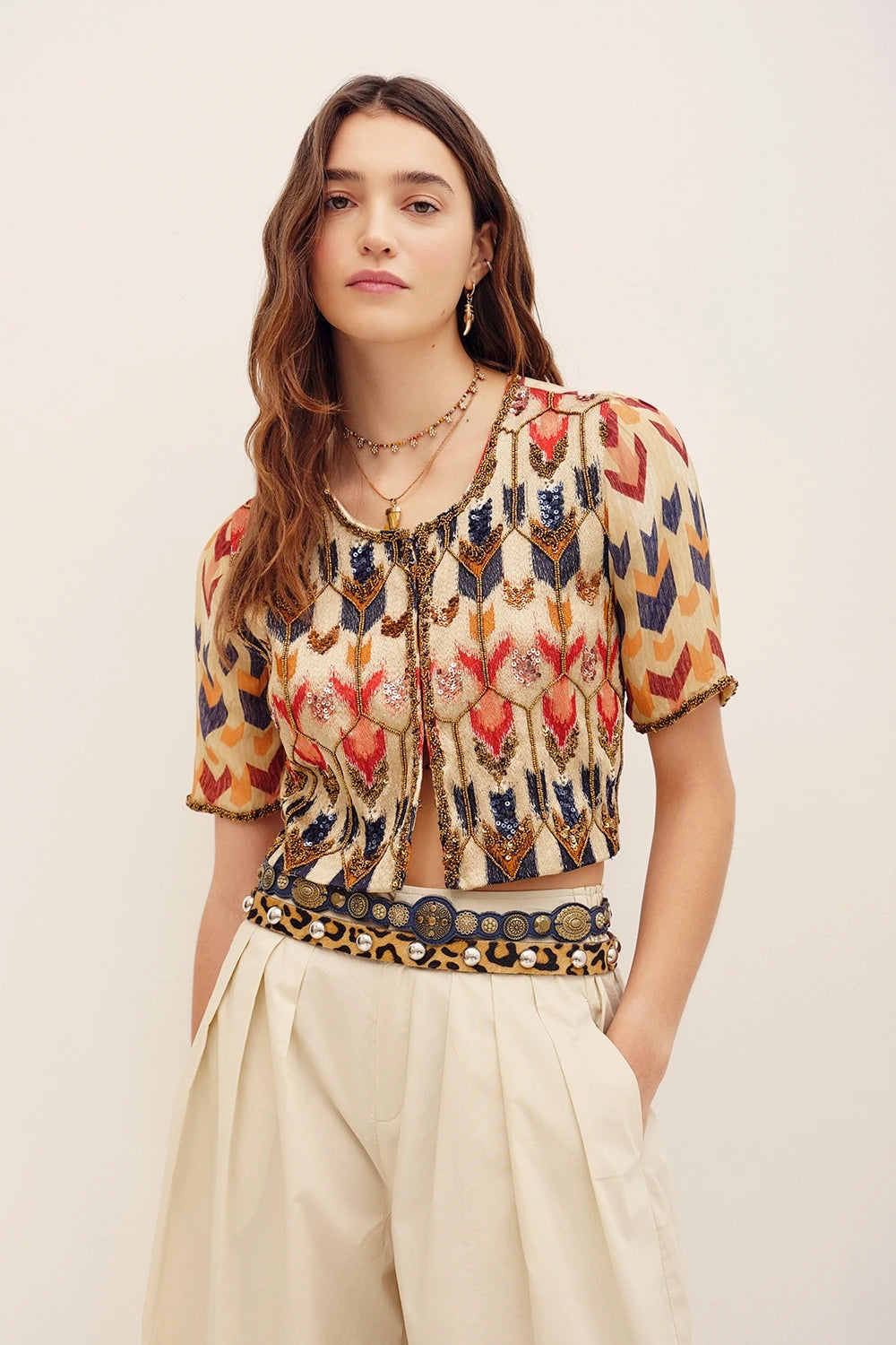 saco murni sequins