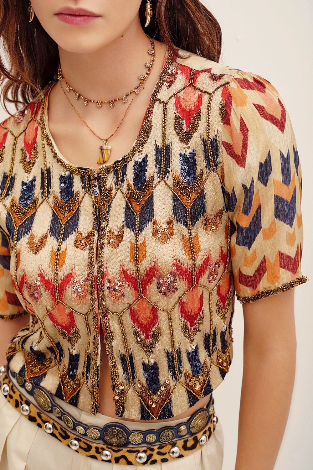 saco murni sequins