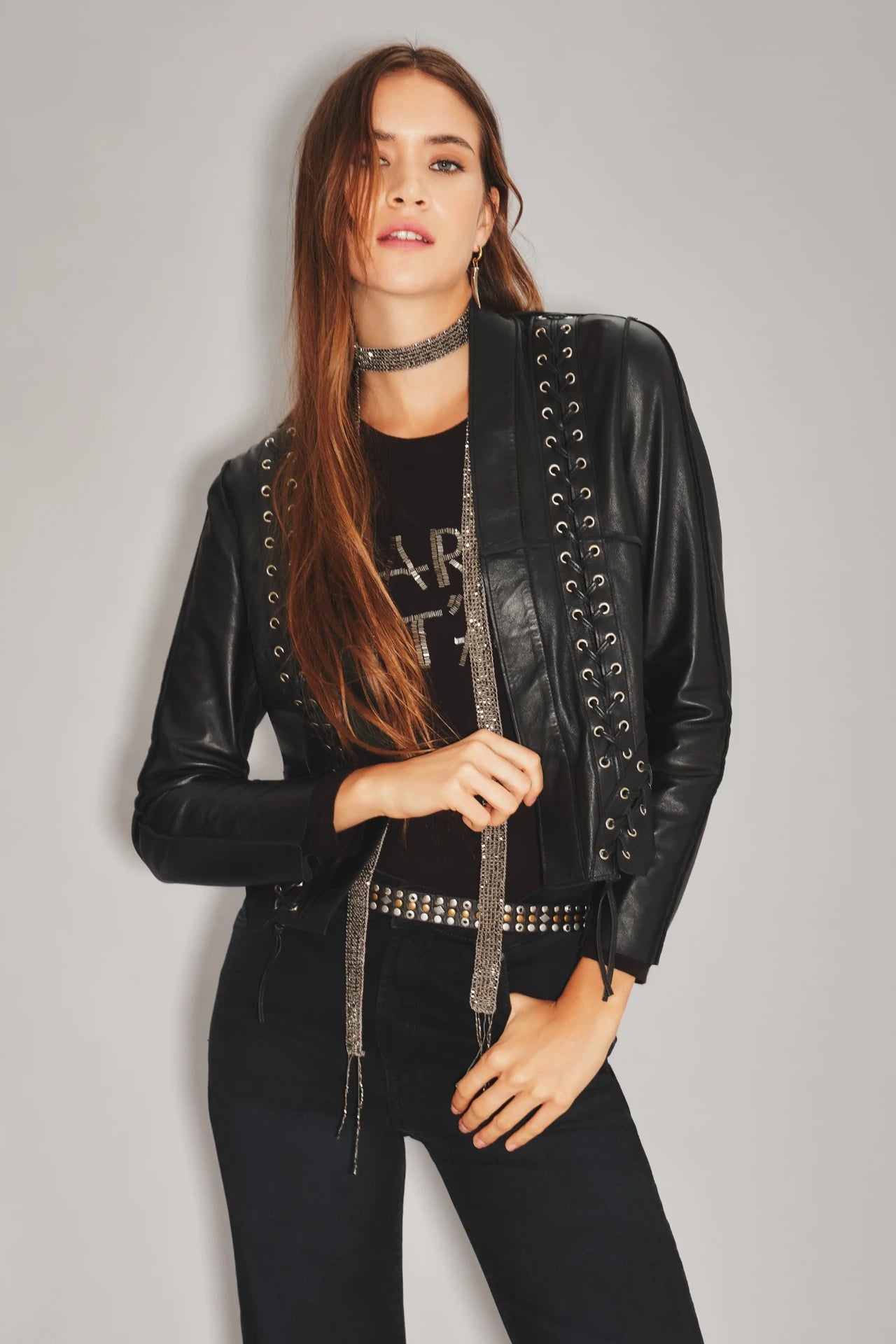 SACO PENNY CUERO