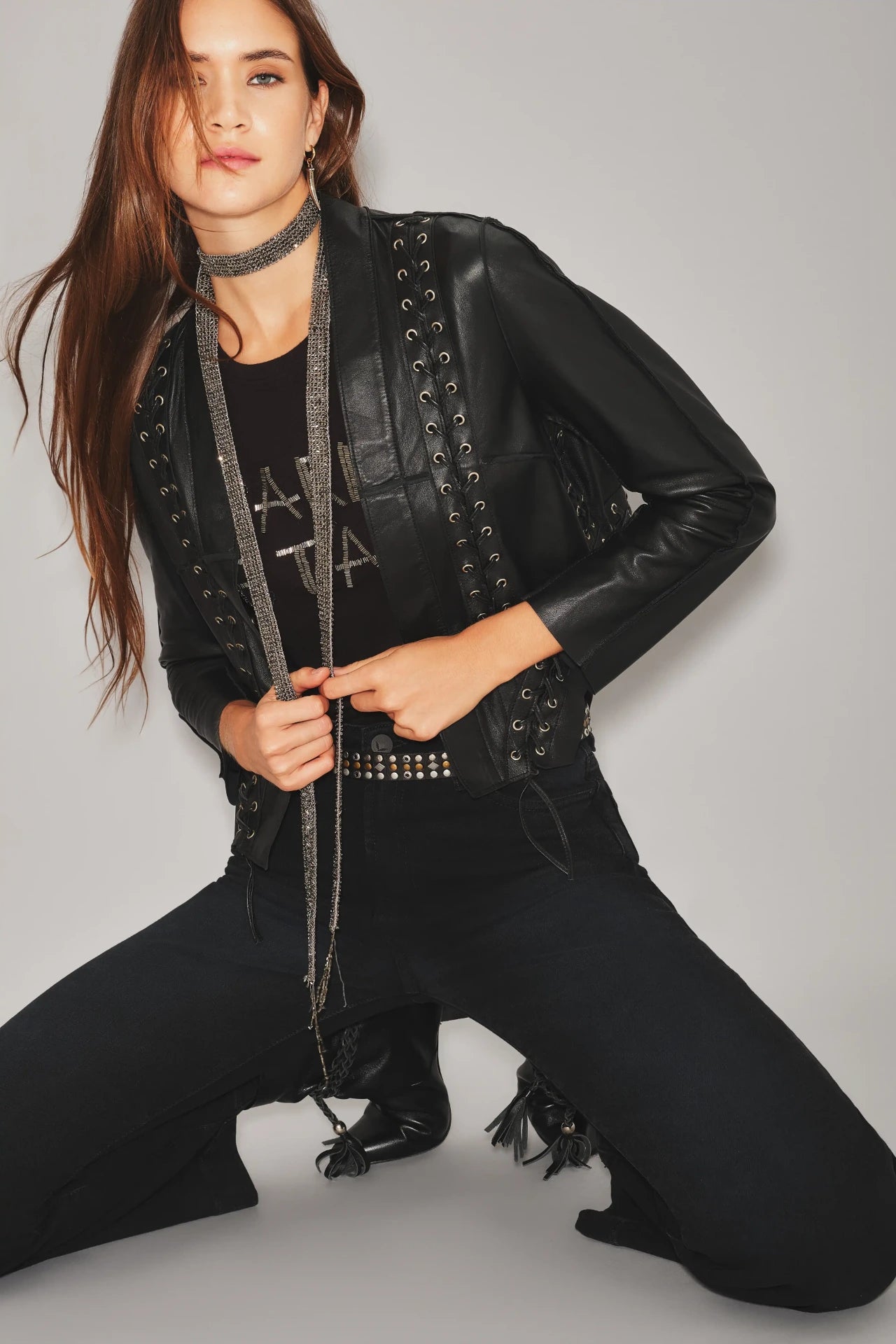 SACO PENNY CUERO
