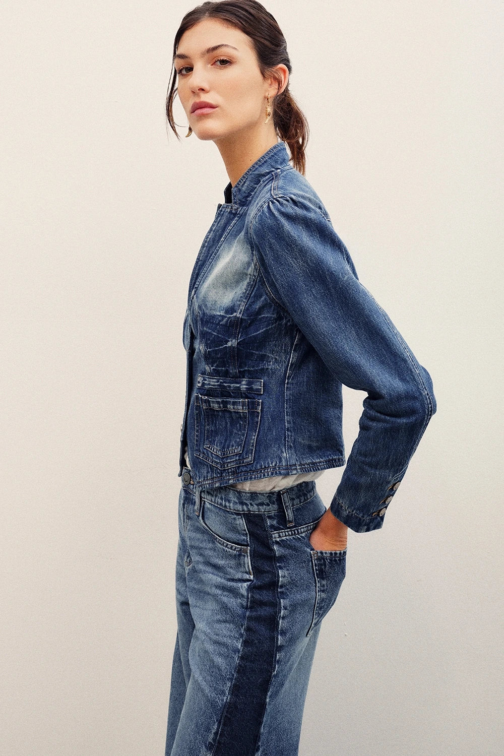 saco randall denim
