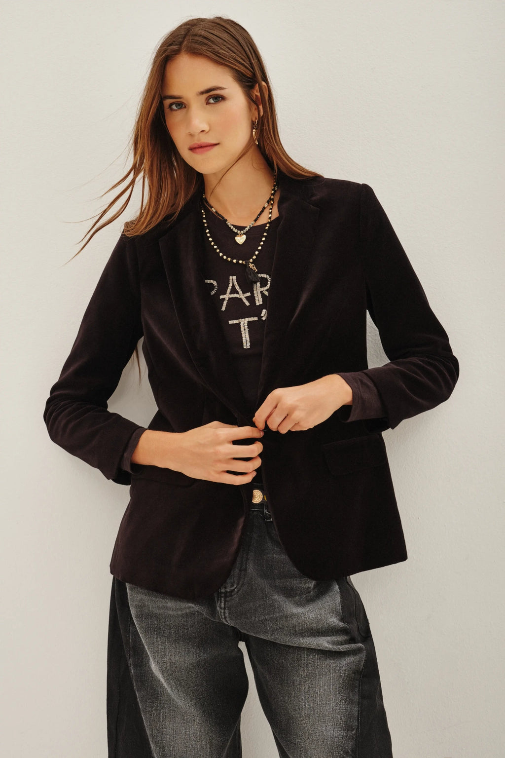 SACO TAYLOR VELVET