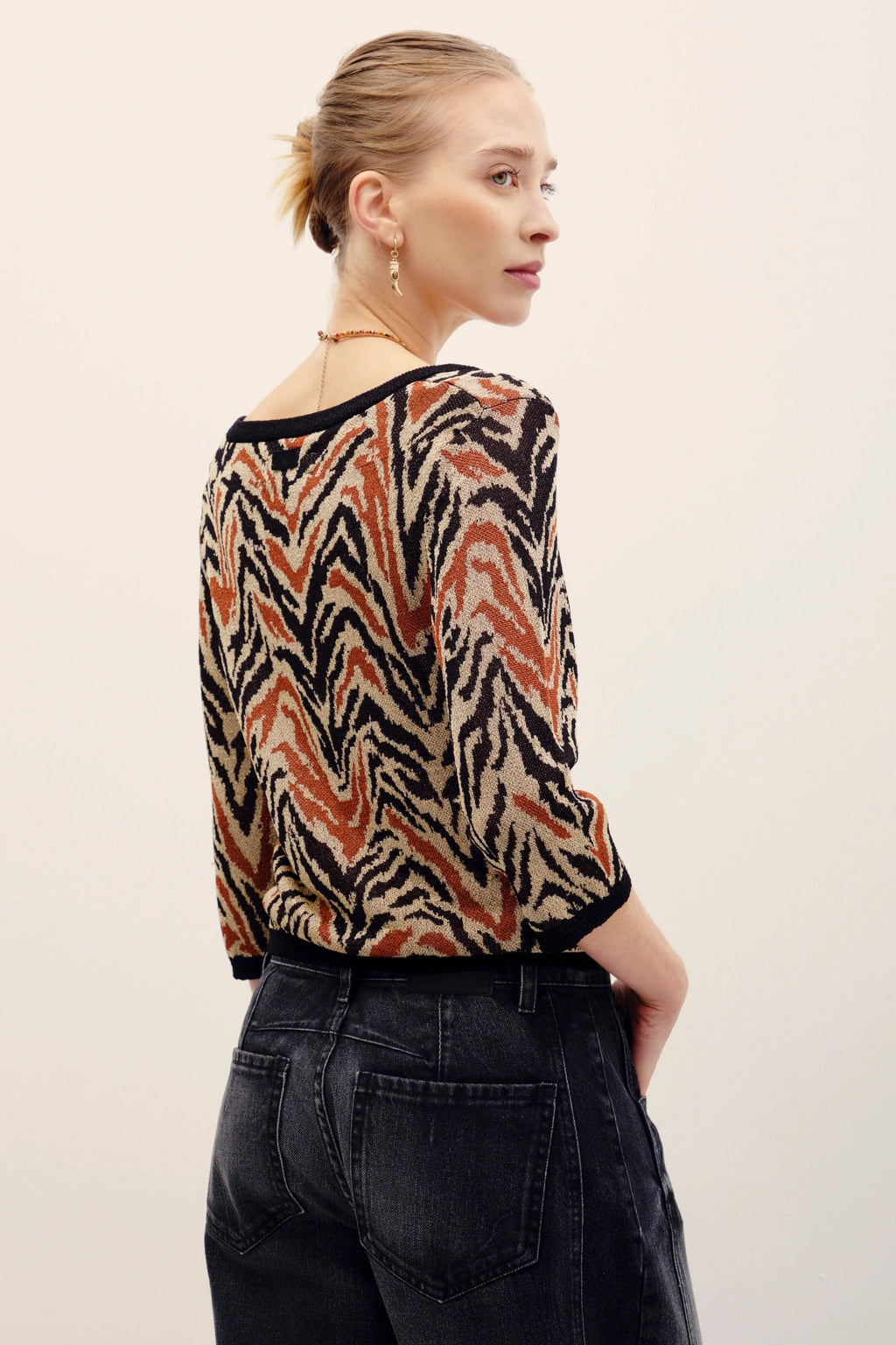sweater lux cebra