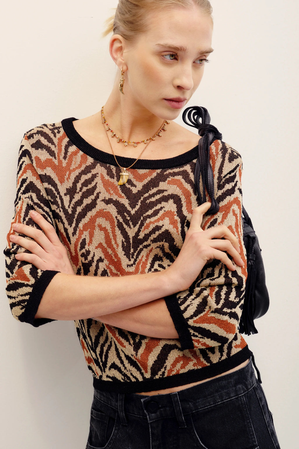 sweater lux cebra