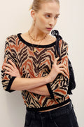sweater lux cebra