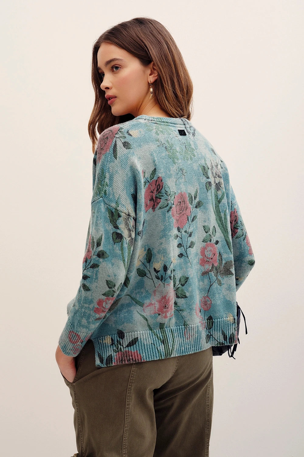 sweater moon flower